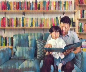 Reading with Dads