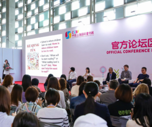 “Learning to Love Reading” experts sharing at the Shanghai Children’s Bookfair